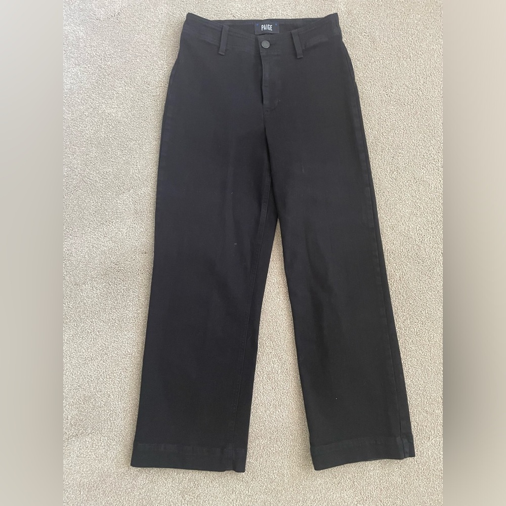 Paige cropped wide leg pants